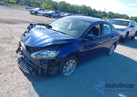 2018 Nissan Sentra Sv from USA, damaged, VIN 3N1AB7AP2JY220592